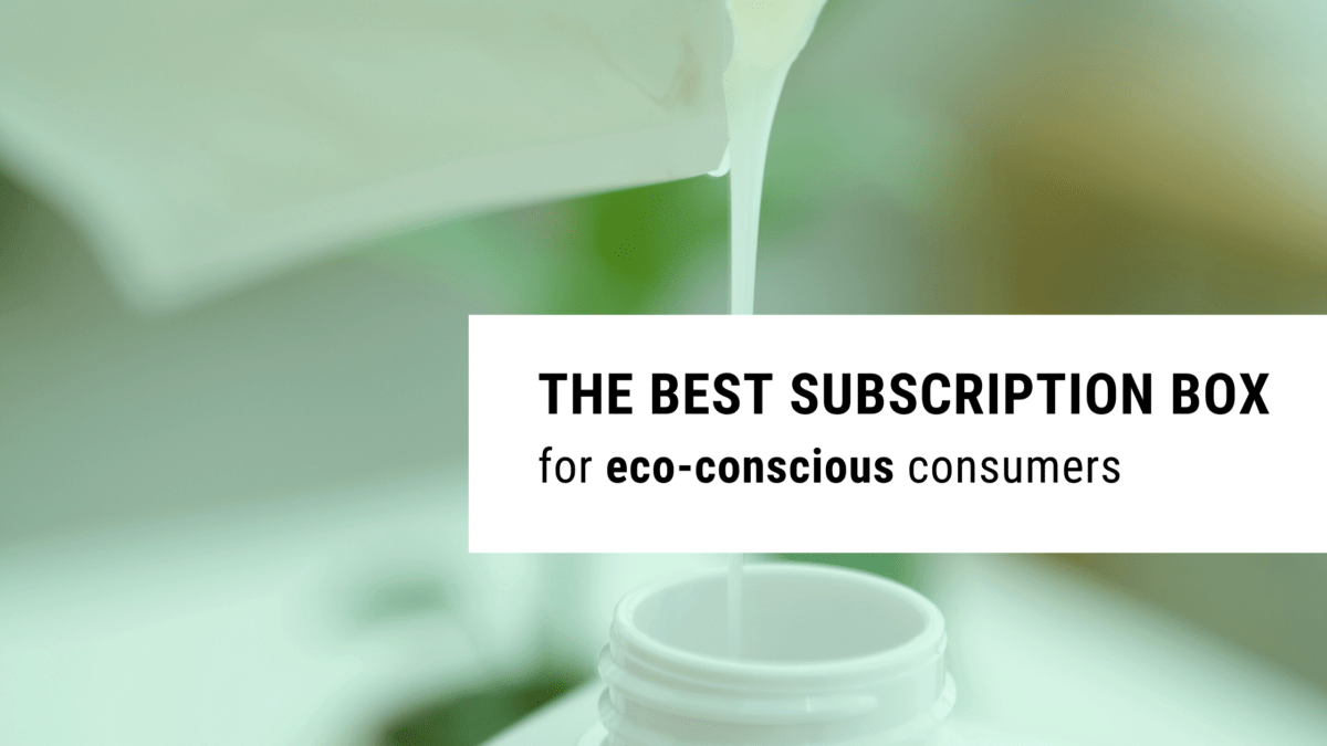 luxurious natural refill subscription box